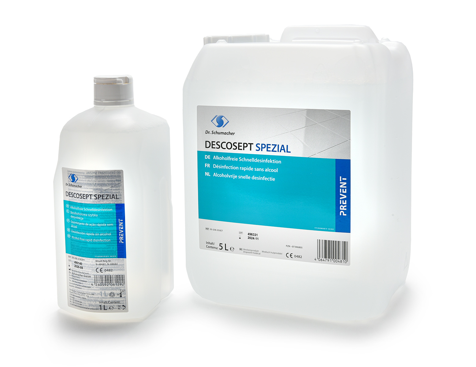 Descosept Spezial spray - ontsmetting tafels - medische oppervlakken - 1 l