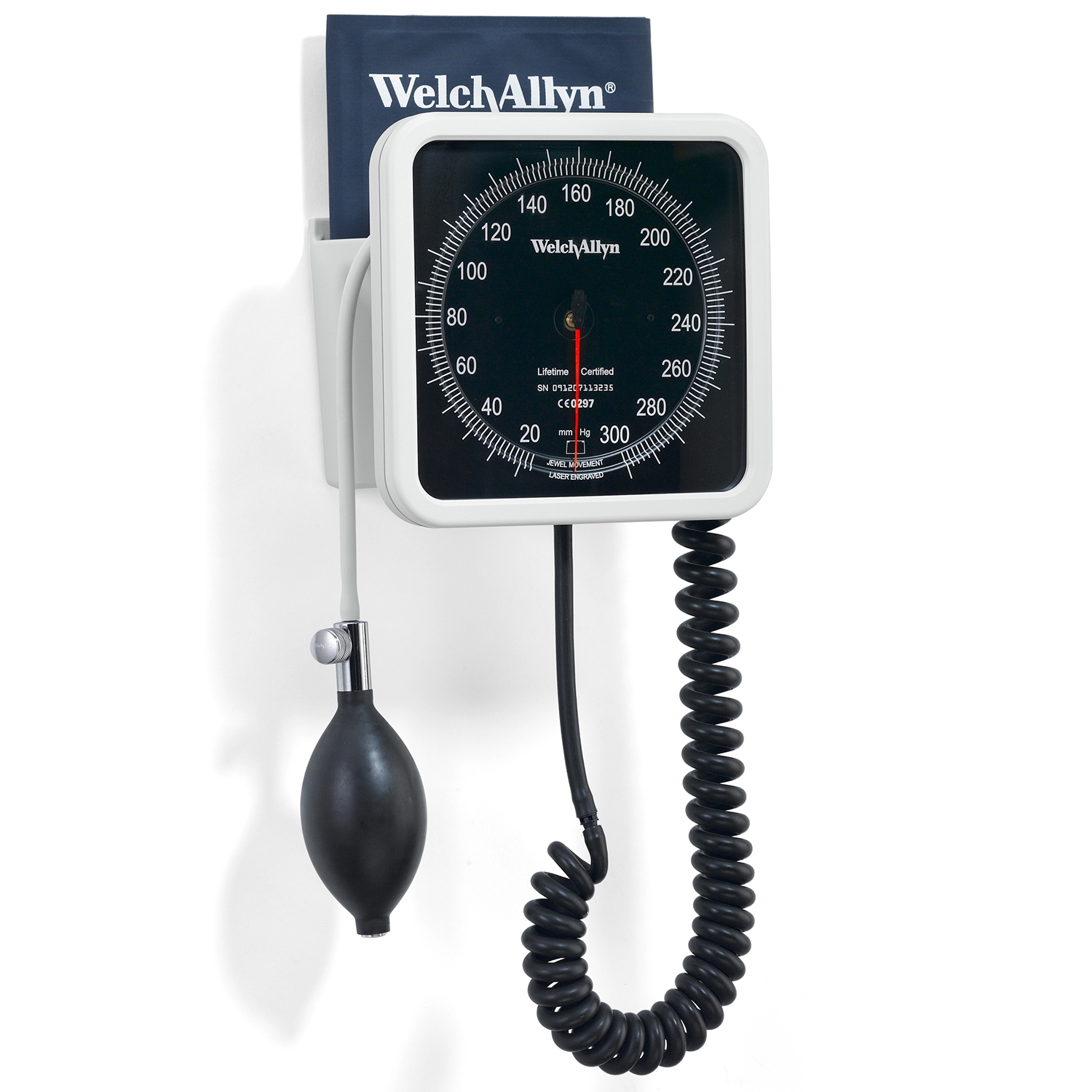 Welch Allyn bloeddrukmeter Aneroid 767 met muurbevestiging