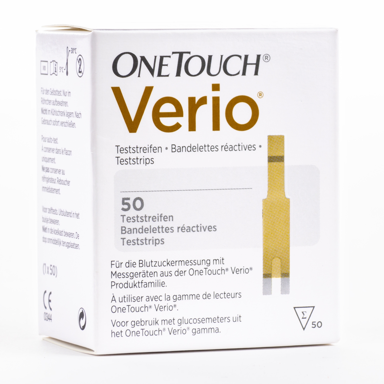 OneTouch Verio teststrips (50 st)