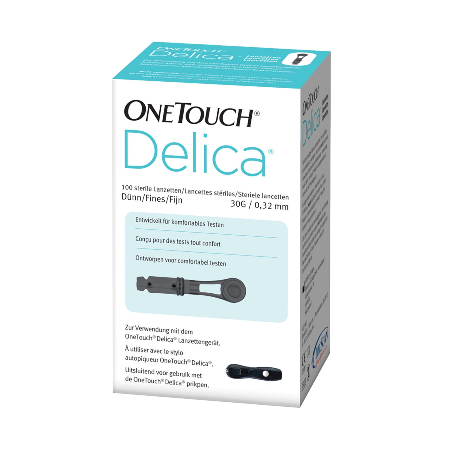 One touch delica lancetten (100 st)