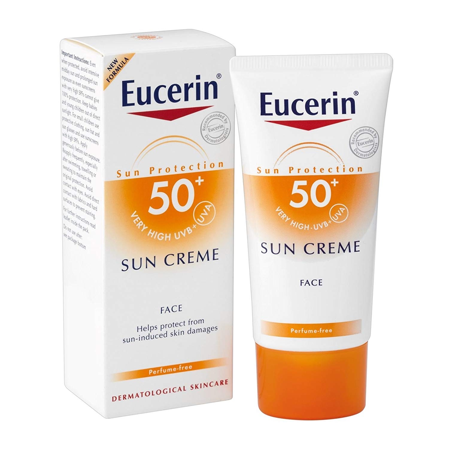 Eucerin sun crème gezicht 50+ - 50 ml