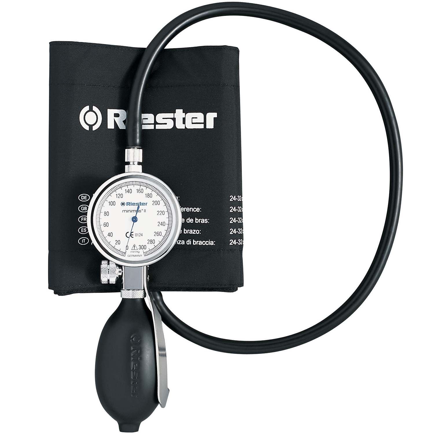 Riester Minimus II bloeddrukmeter - Zwart